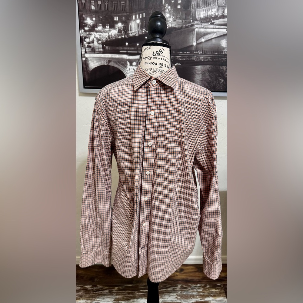 GAP Large Premium Slim Fit Long Sleeve Shirt